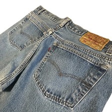 Vintage Levi's Denim Jeans, Light Wash, Size 32x29 — listing 5