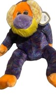 Ty Beanie Babies Tan Orangutan Plush with Heart Tag, listing 2