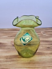 Jamestown Glasshouse Hand-Blown Green Glass Mug with Applied Handle — listing 3