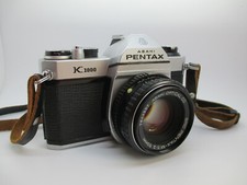 Asahi Pentax K1000 35mm Film SLR Camera with Takumar-A 135mm Zoom Lens
