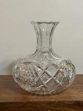 Cut Crystal Ships Decanter with Faceted Stopper — listing 5