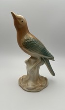 Pair of Vintage Kitsch Pink Anthropomorphic Bird Figurines with Polka Dot Bow Ties, Likely Japan Mid-Century — listing 5