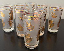Libbey Gold Foliage Cordial Glass with Faceted Stem — listing 4