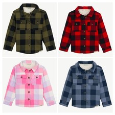 Bass Pro Shops Toddler Girls Sherpa Fleece Bear Ear Hooded Zip Jacket, Floral Print 3T — listing 6