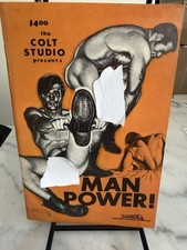 MANPOWER! No. 5 Vintage Colt Studios Adult Physique Magazine — listing 2