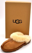 UGG Coquette Grey Suede Sheepskin Slippers — listing 5