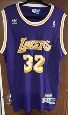 Adidas Hardwood Classics LA Lakers Magic Johnson #32 Swingman Jersey — listing 4
