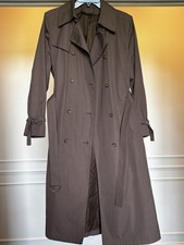 London Fog Limited Edition Women's Burgundy Single-Breasted Trench Coat — listing 4