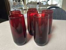 Anchor Hocking Royal Ruby Red Glass Tumbler — listing 6