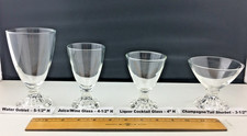 Anchor Hocking Forest Green Boopie Berwick Footed Goblets, Set of 3 — listing 5
