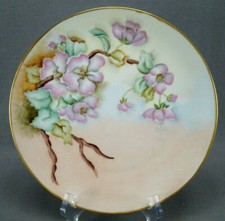 Thomas Bavaria Porcelain Dinner Plate, Blue Checkered Border with Scroll Motif, listing 3