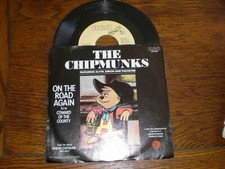 The Chipmunks On The Road Again b/w Coward of the County 45 RPM Picture Sleeve — listing 4