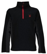 Spyder Men's Outbound Half-Zip Pullover Sweater Gray Black XL — listing 6