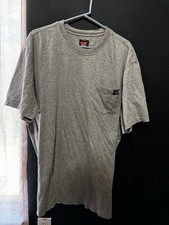 Wrangler Workwear Cream Cotton Pocket T-Shirt
