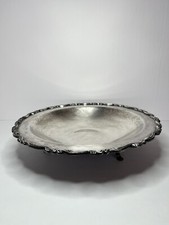 Oneida Silversmiths Silverplate Bowl with Repoussé Floral Design — listing 6