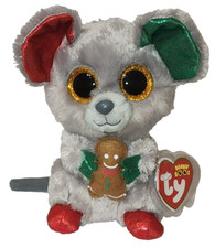 TY Beanie Boo White Mouse Ballerina Plush with Pink Tutu and Glitter Eyes — listing 3
