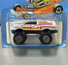 Vintage Hot Wheels Blackwall Blue Pickup Truck with Orange Tampo Made in Hong Kong — listing 6