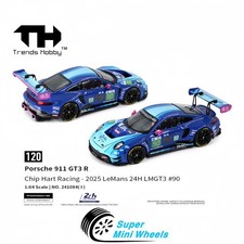 Vintage Pink Porsche 911 Diecast Toy Car with Racing Livery — listing 5