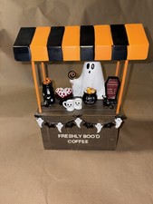 Freshly Boo'd Coffee Ghost Stand Halloween Resin Tabletop Decoration — listing 6