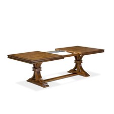 Mid-Century Modern Style Walnut Extendable Dining Table with Tapered Legs — listing 2
