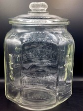 Planters Peanuts Pennant Salted Peanut Glass Store Display Jar with Lid — listing 3