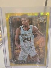 2023-24 Topps Chrome Brandon Miller Green Refractor Rookie #08/99, listing 2