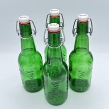 Grolsch Green Glass Swing-Top Beer Bottle with Porcelain Ceramic Stopper — listing 3