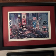 Alexander Chen Times Square Signed Seriolithograph AP 165/250 — listing 2