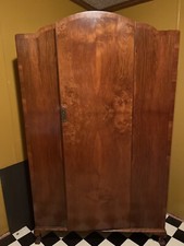 Antique Mahogany Gentleman's Chifforobe with Queen Anne Legs — listing 4