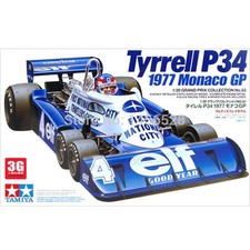 Tamiya 1/20 Tyrrell P34 Six Wheeler Grand Prix Collection Model Kit - Open Box — listing 5