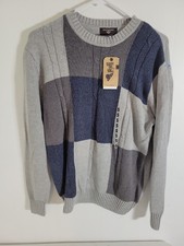 Dockers Men's Colorblock Crewneck Sweater, Size 2XLT — listing 5