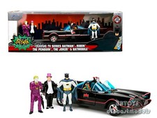 Jada Toys Metals Die Cast Classic TV Series Batmobile & Batman 1:24 Scale — listing 6