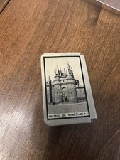 Framed Vintage Print of Vitré 'Château de Pierre Landais', Brittany France Street Scene