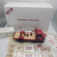 Danbury Mint 1938 Ford Budweiser Stake Bed Delivery Truck 1:24 Diecast — listing 5