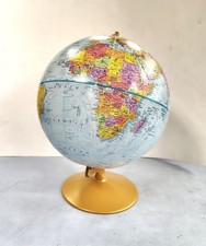 Replogle World Nation Series 12-Inch Raised Relief Globe on Gold Metal Base — listing 6