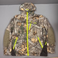 Under Armour Threadborne Realtree Max-5 Camo Hunting Hoodie, Fleece-Lined, Size XXL — listing 2