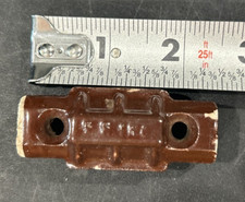 Vintage Brown Glazed Porcelain Power Line Insulator (~12 inch Circumference) — listing 5