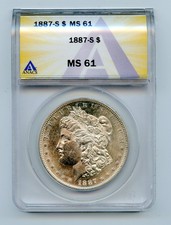1887-S Morgan Silver Dollar — listing 5