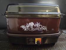 Vintage West Bend Slow Cooker 4 Qt with Smoke Glass Lid — listing 2