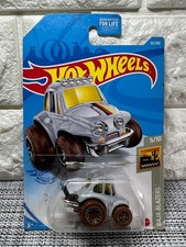 Hot Wheels Baja Bruiser Yellow Die-Cast Truck with Blackwall Wheels — listing 3