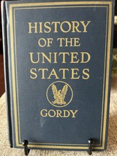 A History of the United States by Wilbur F. Gordy, Charles Scribner's Sons — listing 2