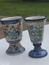 Boleslawiec Polish Pottery Rectangular Baker with Peacock Eye Pattern — listing 2