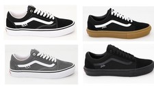 Vans Old Skool Style Low-Top Sneakers with Black Suede Toe and Tie-Dye Sidewall — listing 2