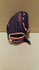 Rawlings Highlight Series HFP10PPW 10" Youth Tee Ball Glove Pink Purple — listing 3