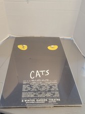 CATS the Musical Framed Poster with Original 1981 New London Theatre Ticket Stub — listing 4