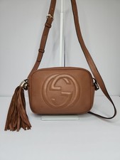 Gucci Soho Disco Bag in Pink Microguccissima Leather with Bamboo Tassel — listing 2
