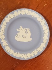 Wedgwood Pale Blue Jasperware Muses & Pegasus Trinket Dish — listing 4