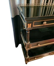 Karges Mahogany Chippendale-Style Sideboard Buffet with Silver Drawer — listing 2