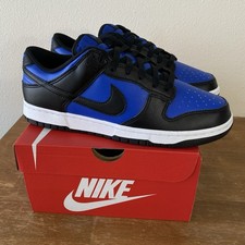 Nike Dunk Low Black White Royal Blue Sneakers — listing 4