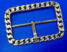 Yellow Gold-Tone Buckle / Knot Motif Wide Band Ring — listing 4